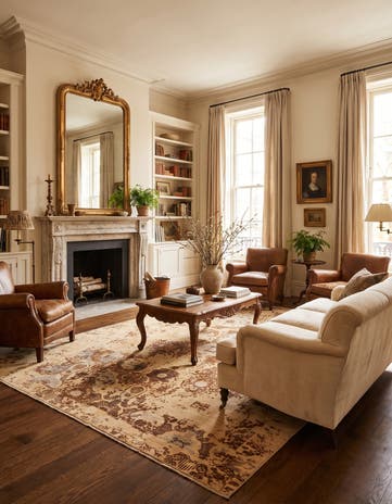 5' 8 x 7' 10 Hand Knotted Ariana Ziegler Rug