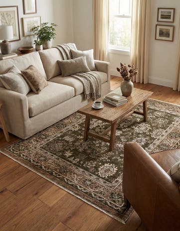 Green Grand Tradition Rug