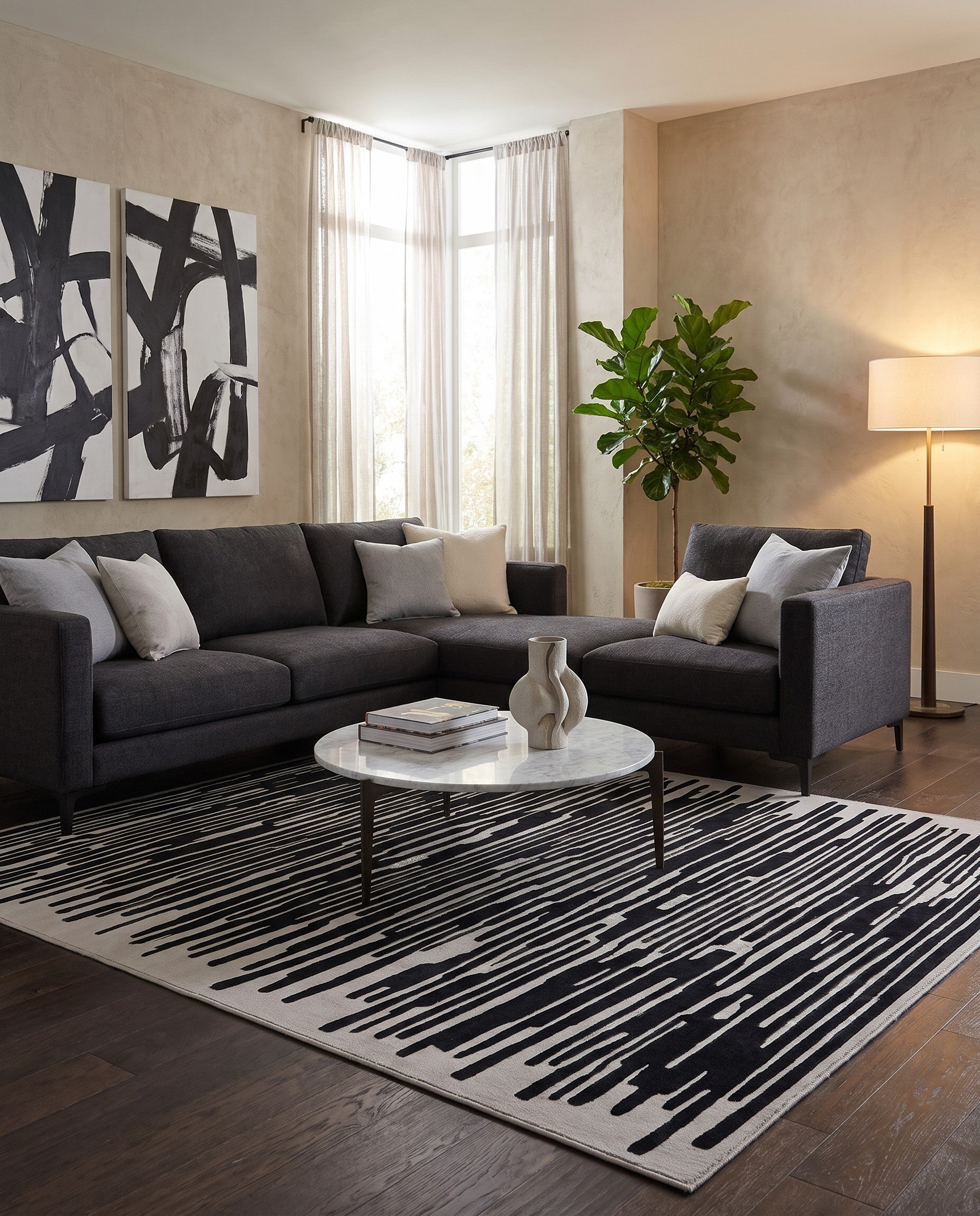 245cm x 305cm Uptown Beekman Place Rug