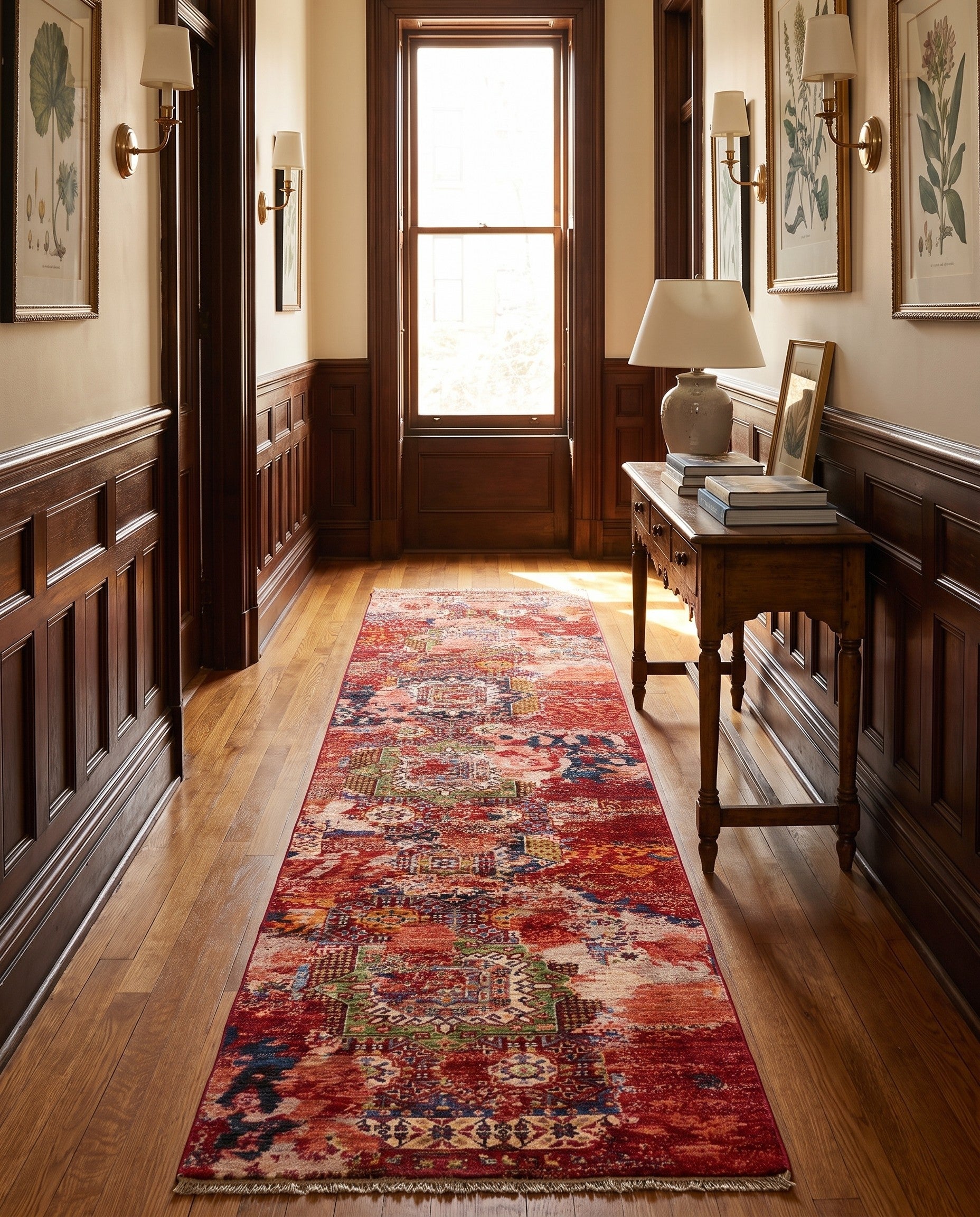 2' 10 x 9' 10 Hand Knotted Mamluk Ziegler Runner Rug