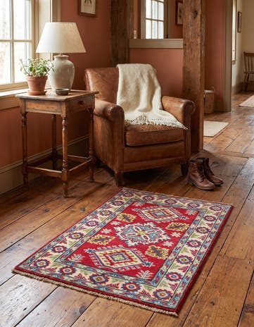 2' 2 x 3' Hand Knotted Kazak Rug
