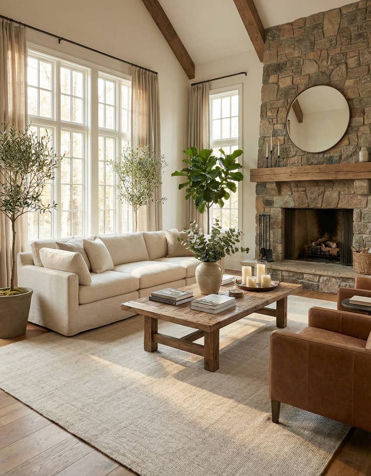 Detail image of 12' x 12'  Hand Woven Jill Zarin English Manor Wool Square Rug