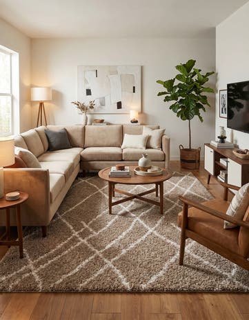 7' x 10' Soft Touch Shag Rug