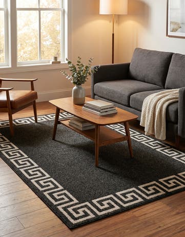 Charcoal Hera Rug