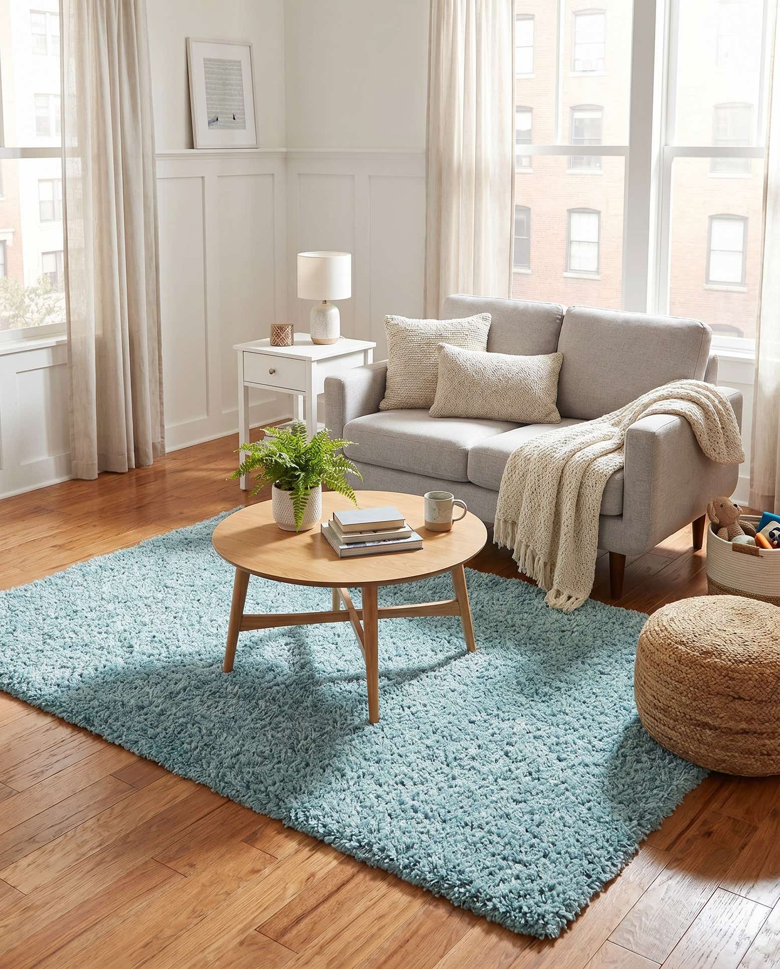 4' x 6' Zermatt Shag Rug