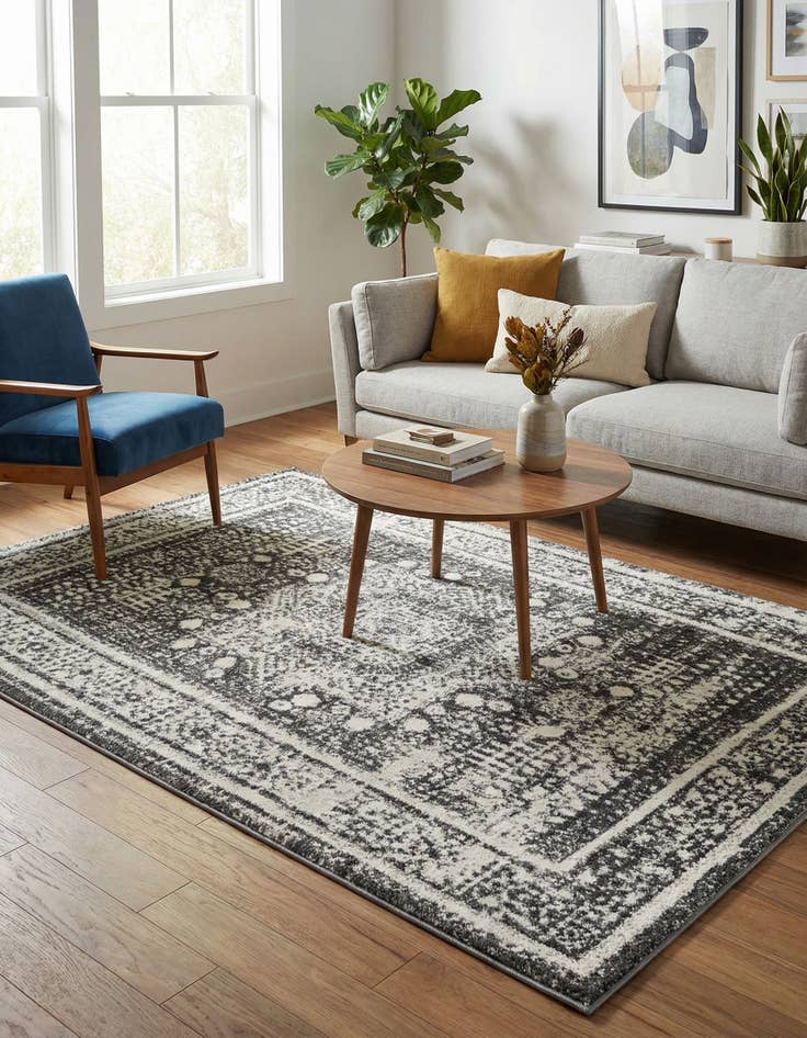 Detail image of 5' 3 x 8' Venice Rug