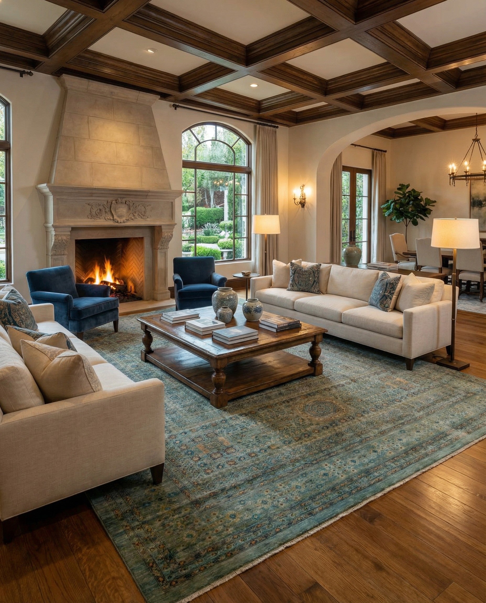 12' x 15' 10 Hand Knotted Mamluk Ziegler Oriental Rug