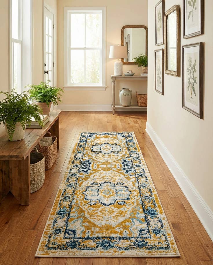 Detail image of 2' x 6' Madeline Vintage Runner Rug