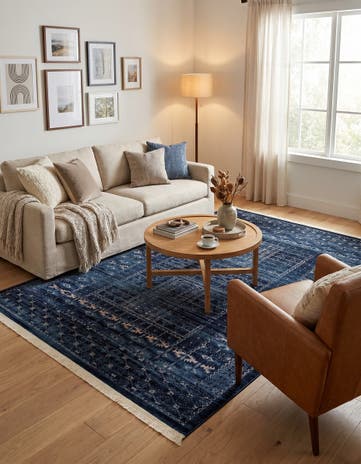Blue Georgetown Rug