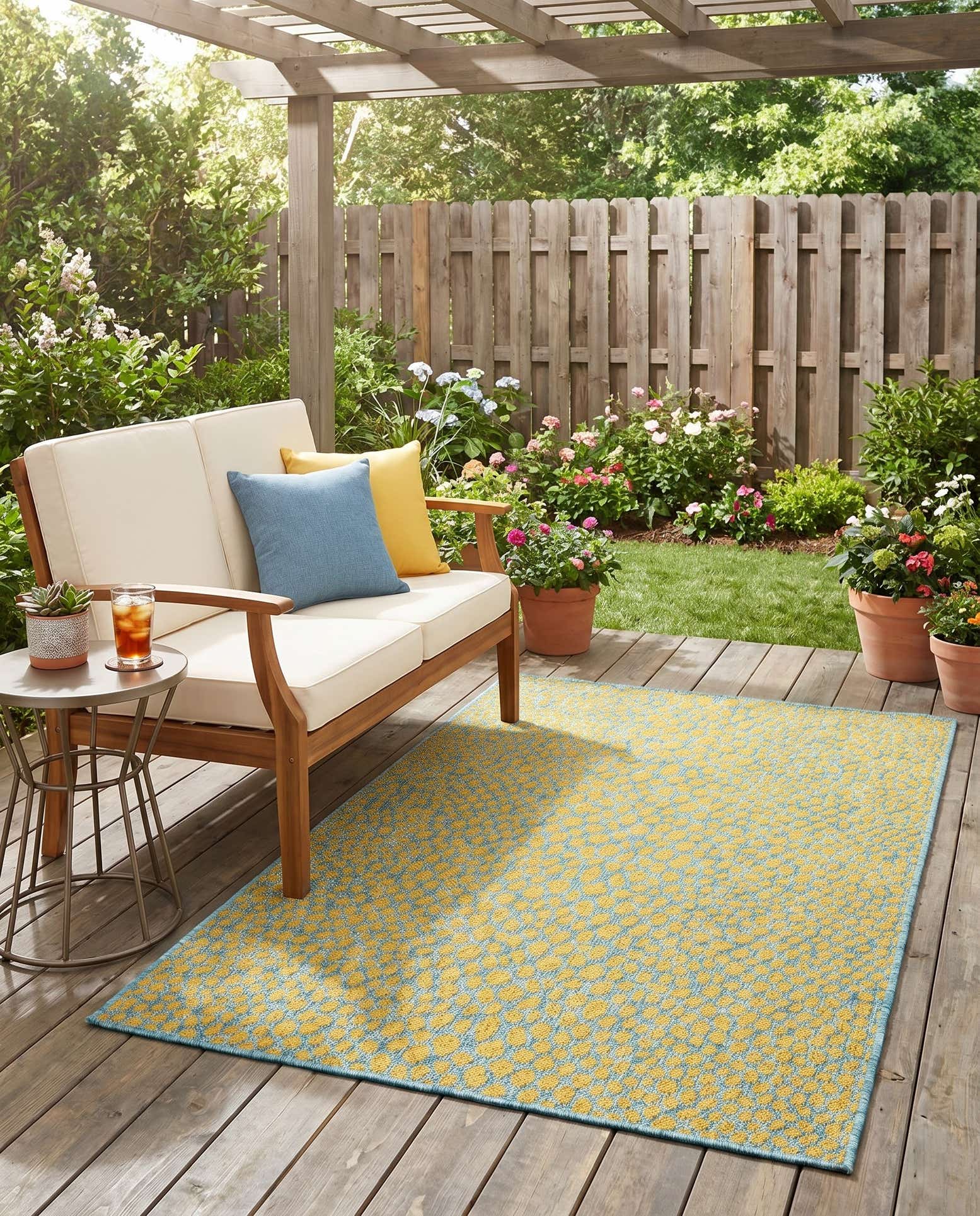 3' x 5' 3 Easy-Clean Jill Zarin Cape Town Indoor / Outdoor Rug