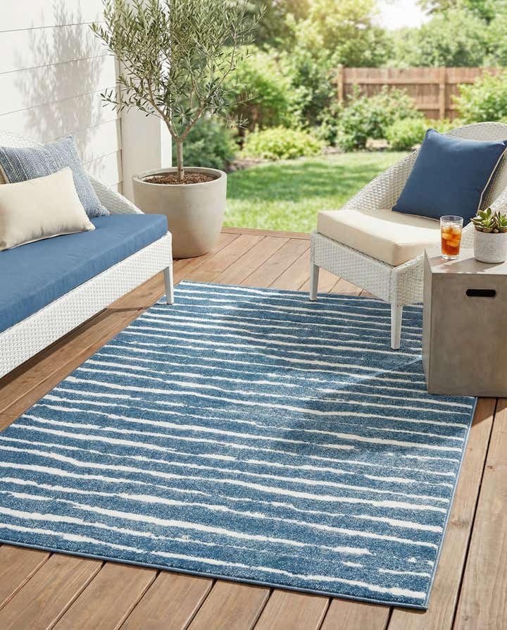 5' x 8' Easy-Clean Sabrina Soto Ola Indoor / Outdoor Rug