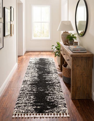 2' 7 x 10' Serenity Shag Runner Rug
