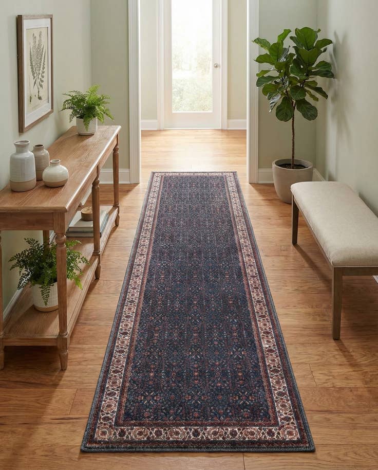 Detail image of 2' 7 x 10' Yara Runner Rug