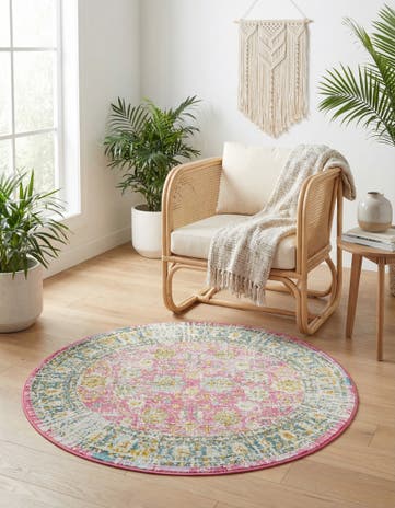 3' 3 x 3' 3 Paragon Round Rug