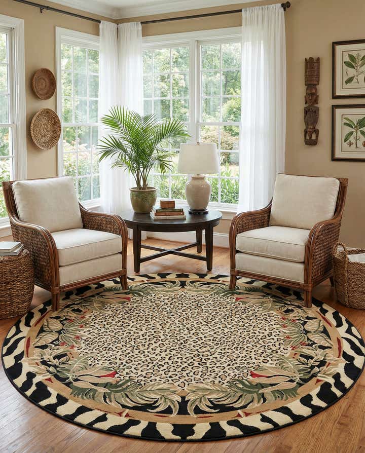 7' 10 x 7' 10 Savannah Round Rug