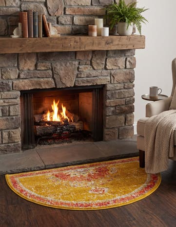 2' 2 x 3' 7 Madeline Hearth Rug