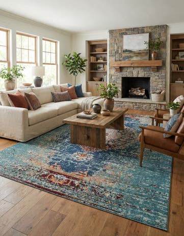 10' 6 x 16' 5 Washable Carnevale Rug