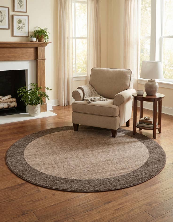 Detail image of 6' x 6' Loft Round Rug