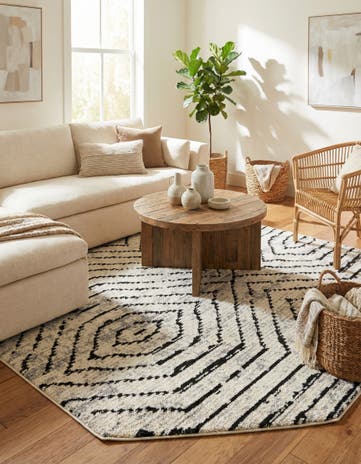 7' 10 x 7' 10 Tagine Octagon Rug