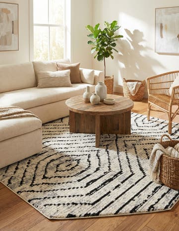 7' 10 x 7' 10 Tagine Octagon Rug