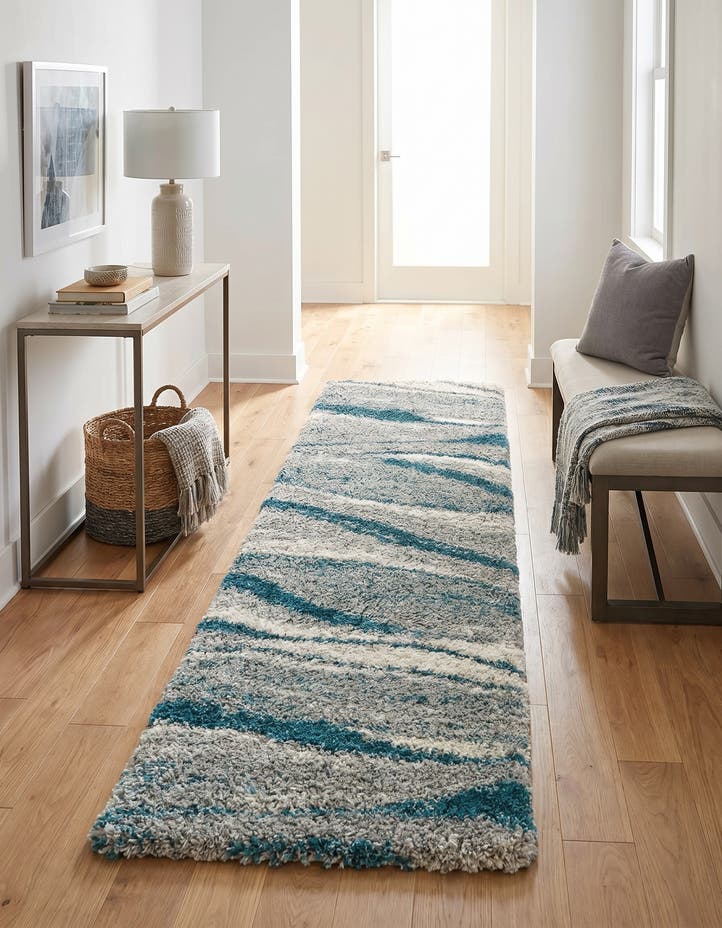 2' 7 x 8' Soft Touch Shag Runner ...