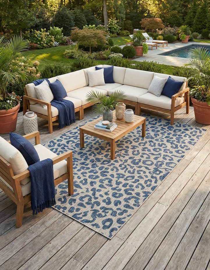 7' x 10' Easy-Clean Safari Indoor / Outdoor...