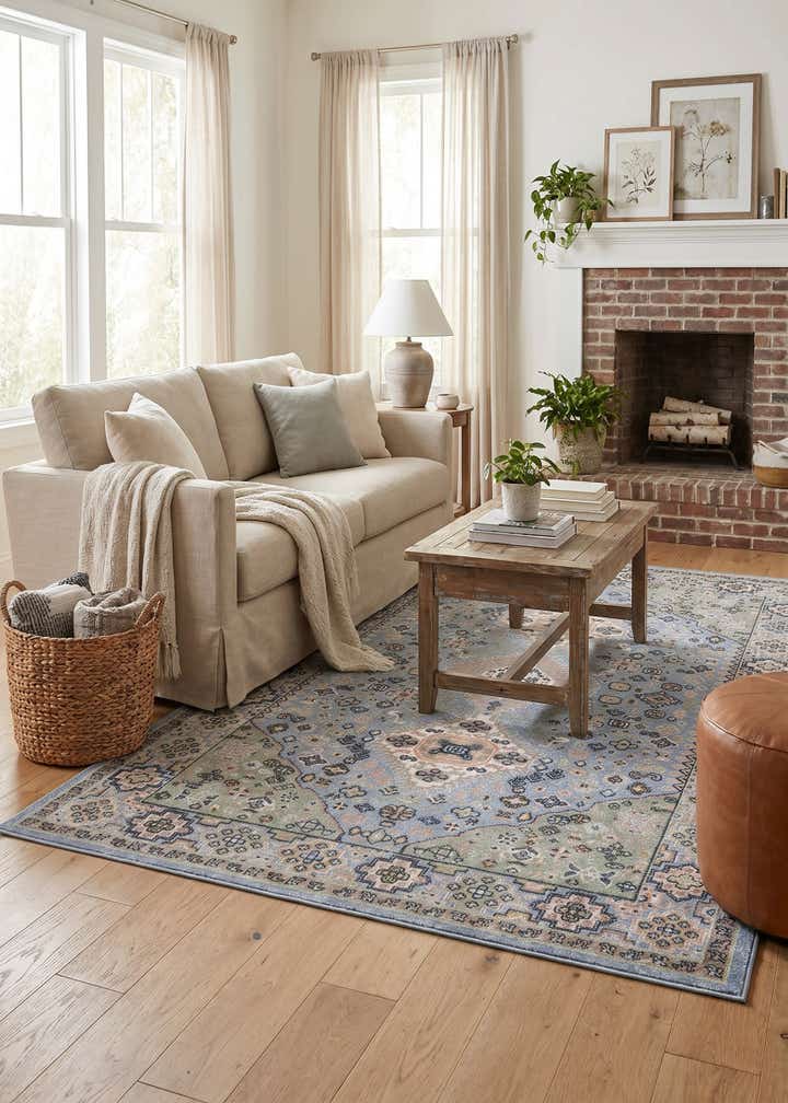 5' 3 x 8' Kamala Washable Rug