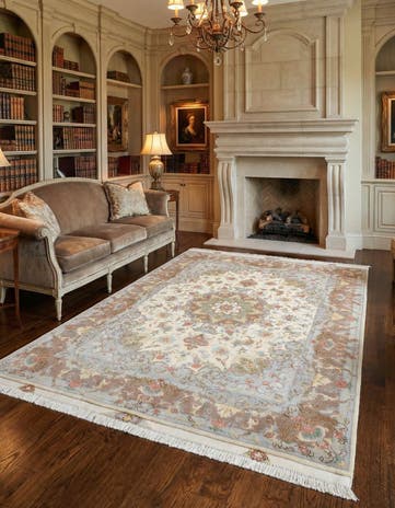 5' x 6' 11 Tabriz Rug