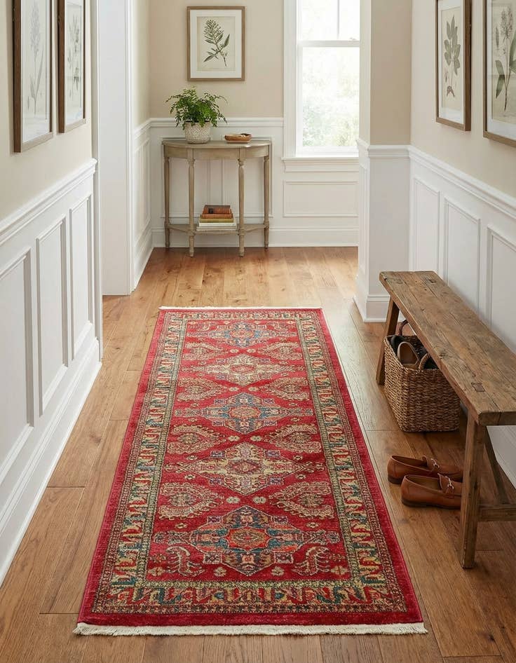 Detail image of 2' 7 x 7' Sara Runner Rug