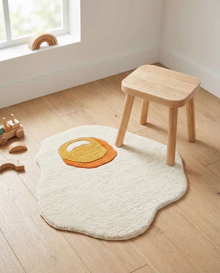 2' x 2' Playtime Kids Wool Freeform Rug