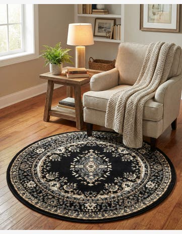 3' x 3' Amaya Round Rug