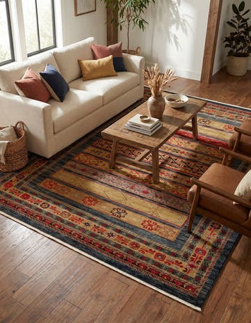 9' x 12' Kashkuli Gabbeh Rug