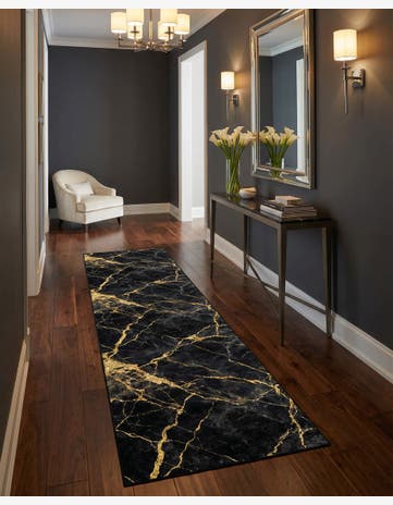 2' 7 x 12' Vogue Geo Runner Rug