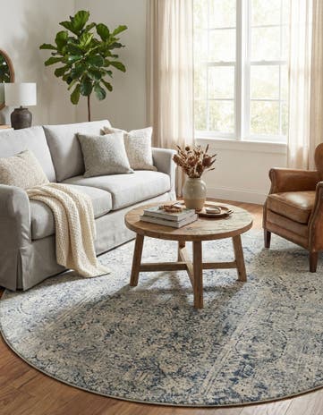 7' x 7' Eliza Round Rug