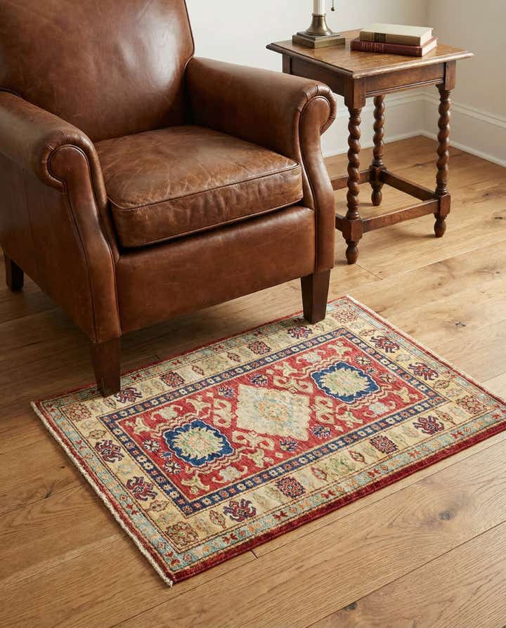 2' 9 x 3' 10 Hand Knotted Kazak Oriental Rug