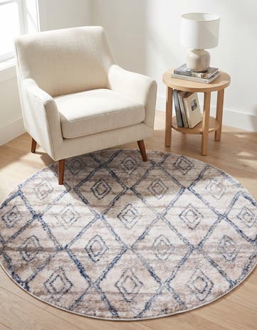 4' 7 x 4' 7 Artemis Round Rug