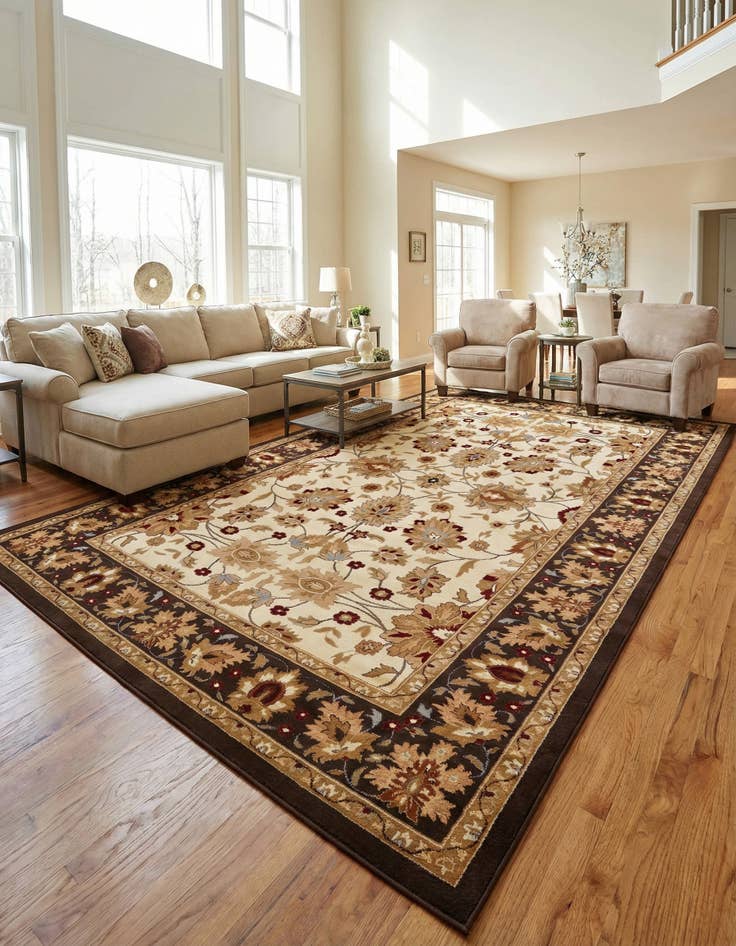 Detail image of 10' 6 x 16' 5 Classic Agra Rug