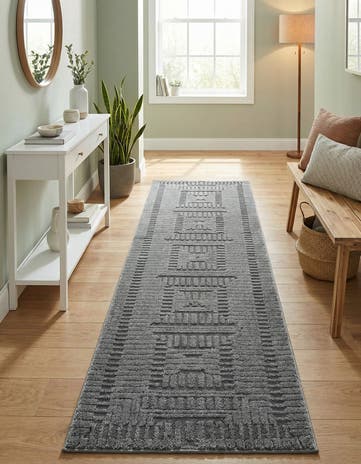 2' 2 x 6' Textura Designer Runner Rug