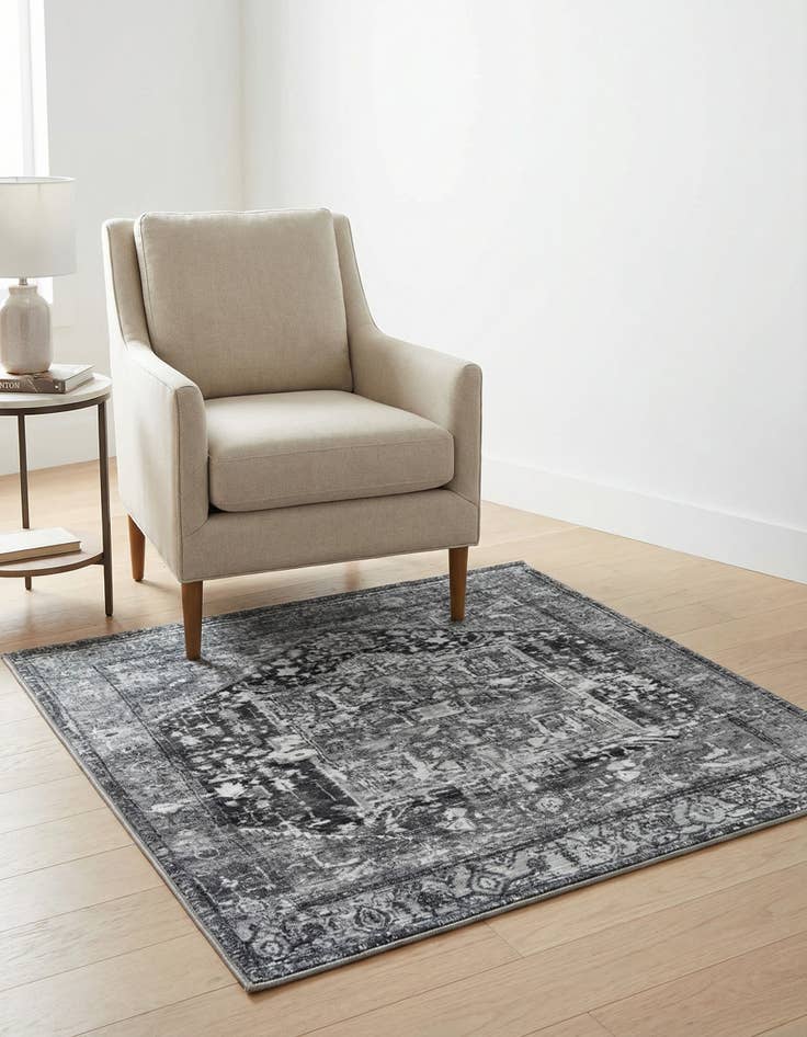 Detail image of 3' 3 x 3' 3 Medina Square Rug