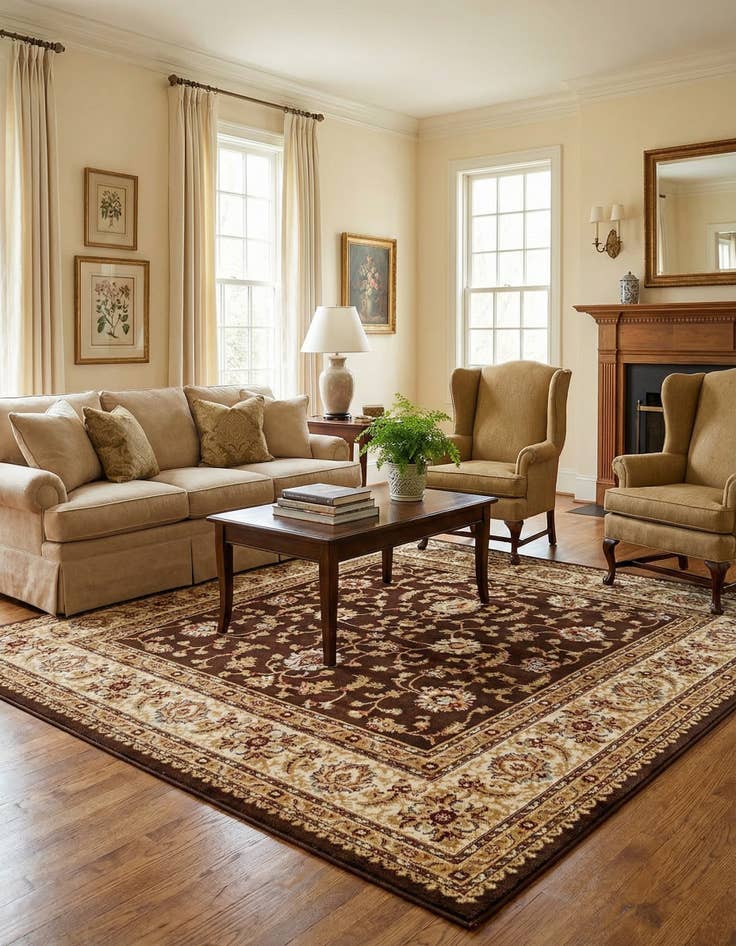 Detail image of 7' x 7' Aditi Square Rug