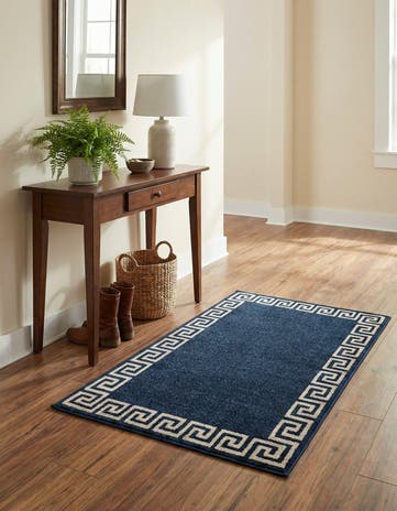 Navy Blue Hera Rug