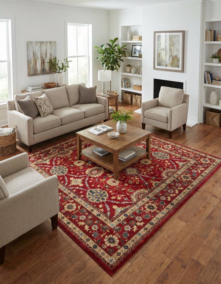 Detail image of 8' x 8' Chelsea Square Rug