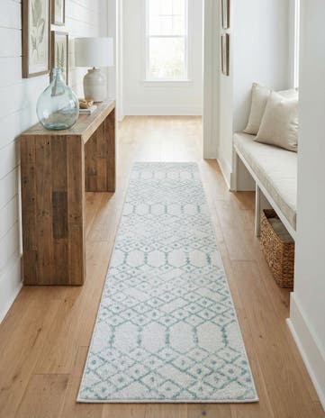2' x 8' Paxon Trellis Runner Rug
