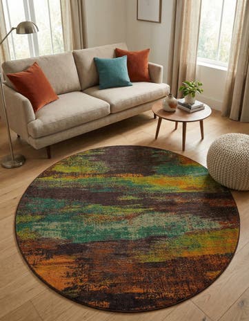 Washable Sevilla Round Rug