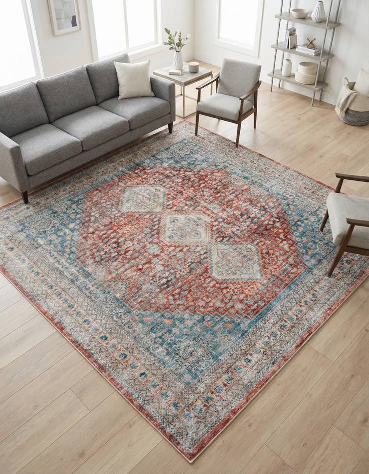 Detail image of 8' x 8' Newport Square Rug