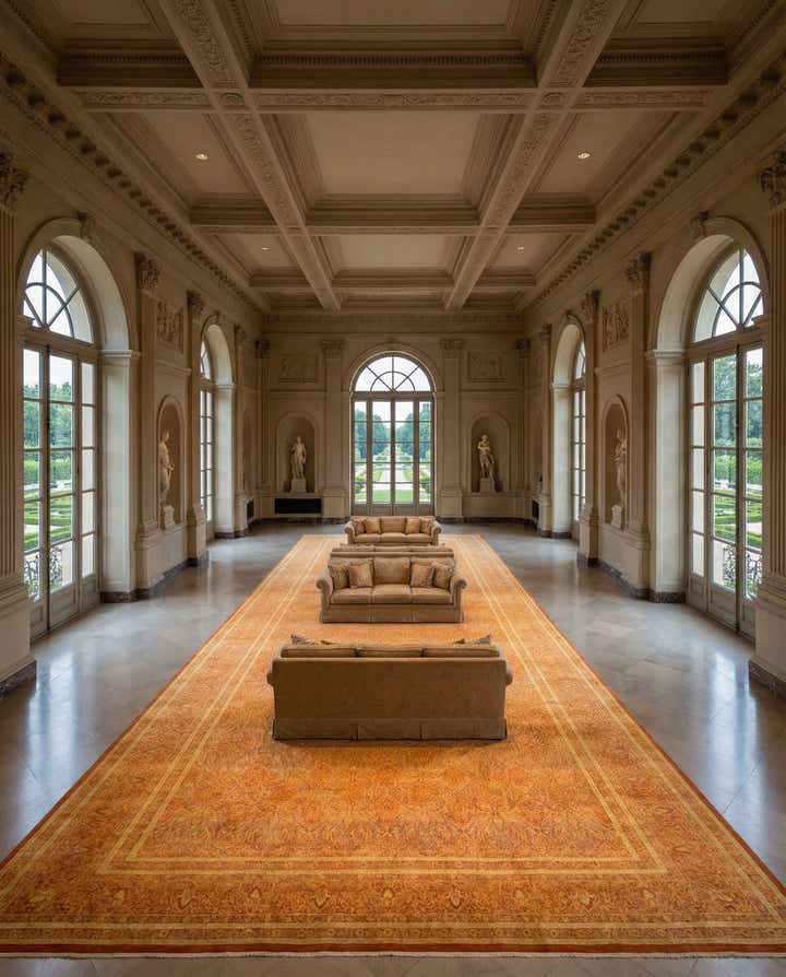 12' 4 x 24' 4 Hand Knotted Tabriz Hadji Jalili Oriental Rug