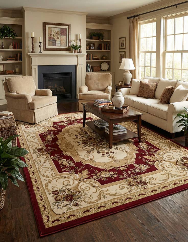 Detail image of 7' 10 x 10' Chateau Rug