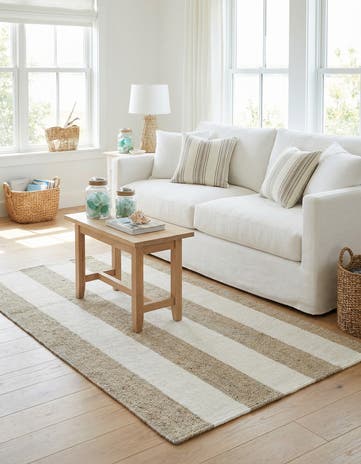 4' 1 x 6' 1 Hand Woven Jill Zarin Hamptons Rug