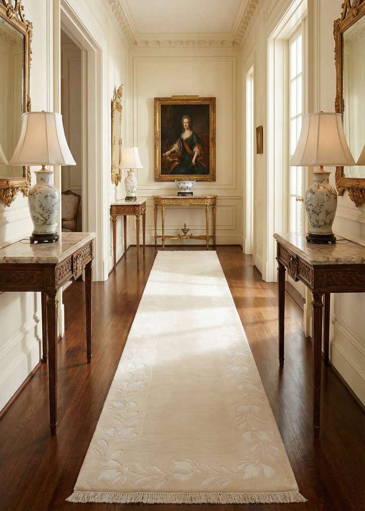 2' 11 x 13' 1 Hand Knotted Darya Wool Runner Rug