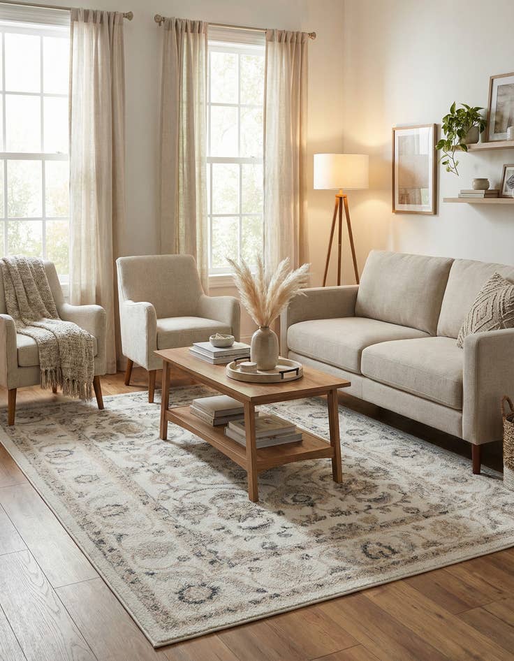 Detail image of 5' x 8' Aurelia Rug